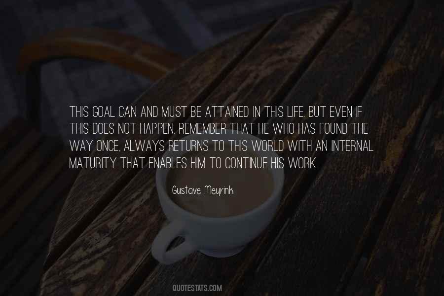 Gustave Meyrink Quotes #676700