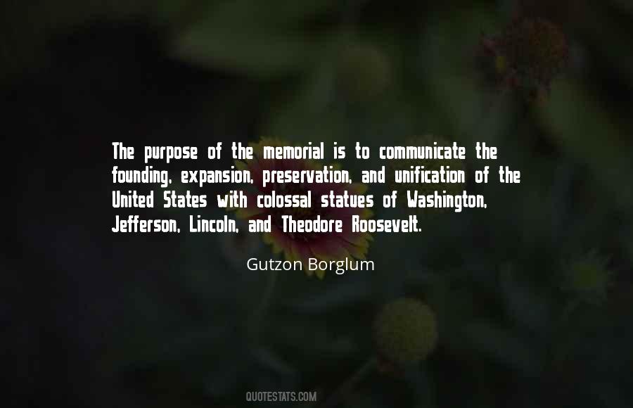 Gutzon Borglum Quotes #1818760