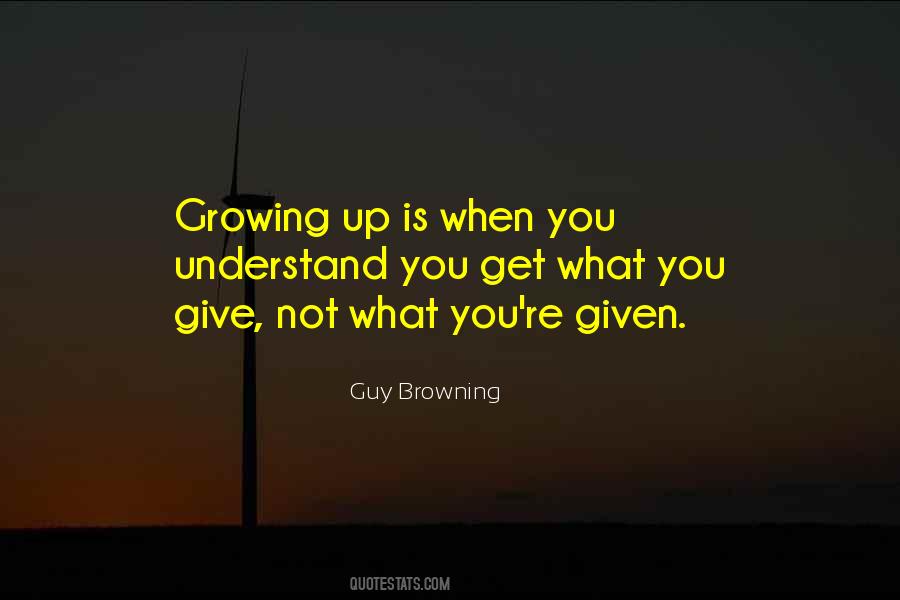 Guy Browning Quotes #377312