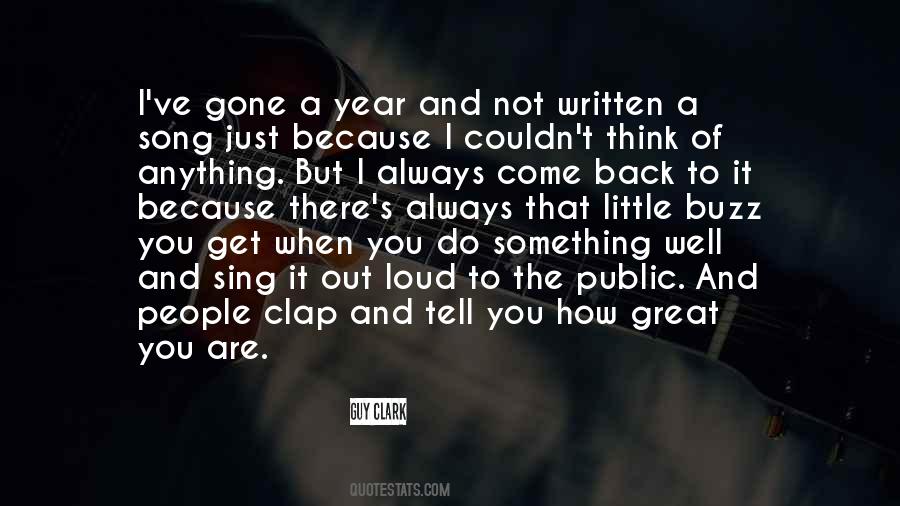 Guy Clark Quotes #1700531