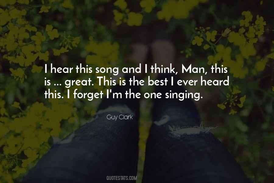 Guy Clark Quotes #678129