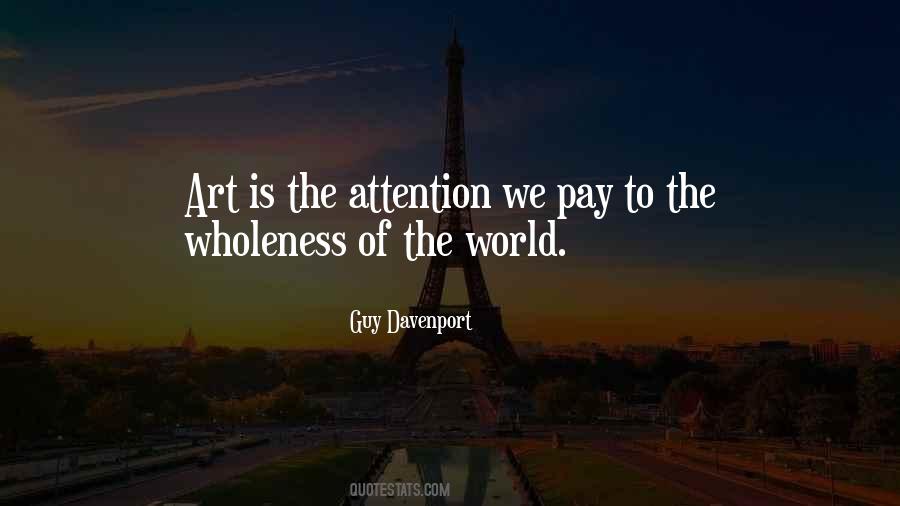 Guy Davenport Quotes #1609587