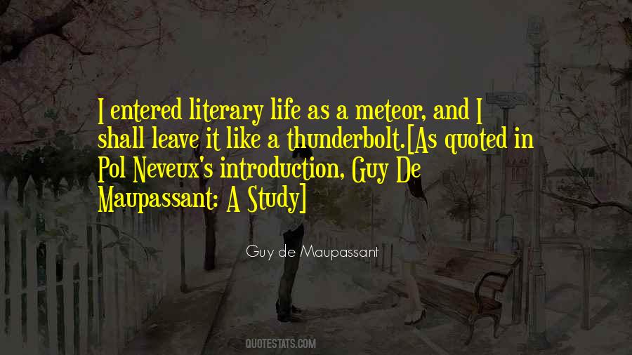 Guy De Maupassant Quotes #329962