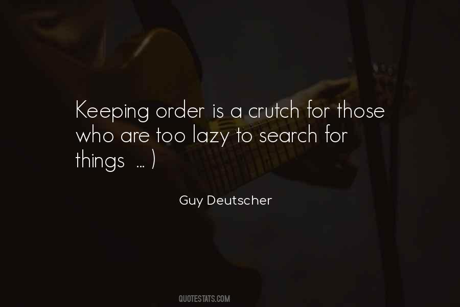 Guy Deutscher Quotes #260821