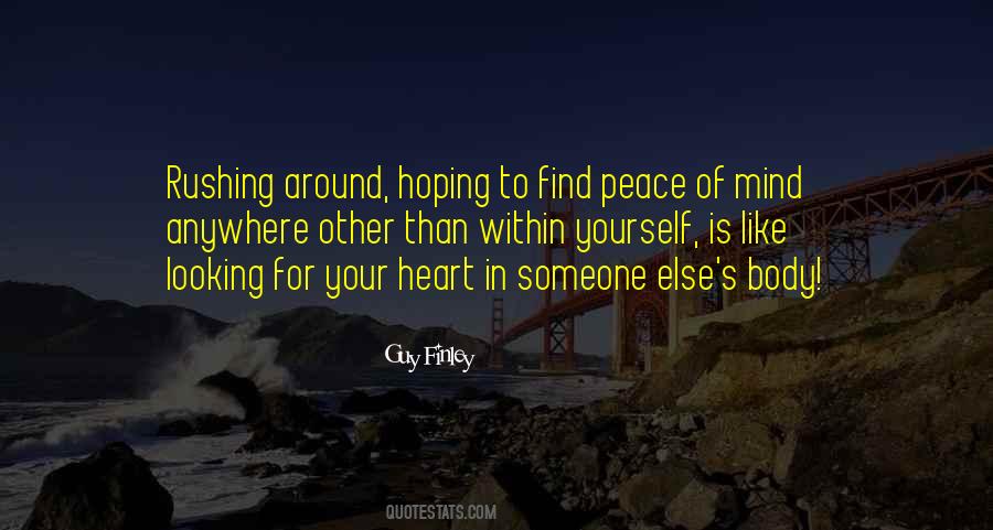 Guy Finley Quotes #911249