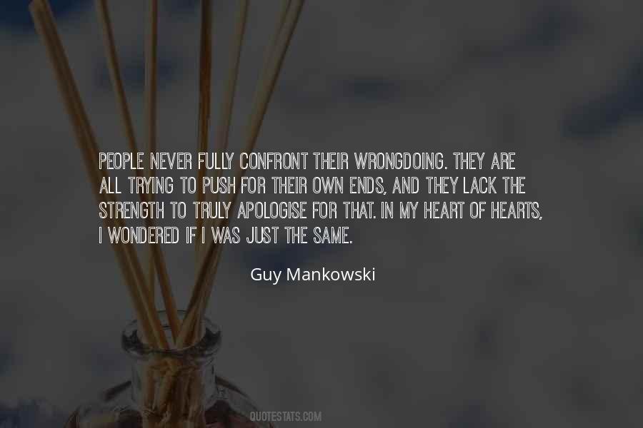 Guy Mankowski Quotes #1509433