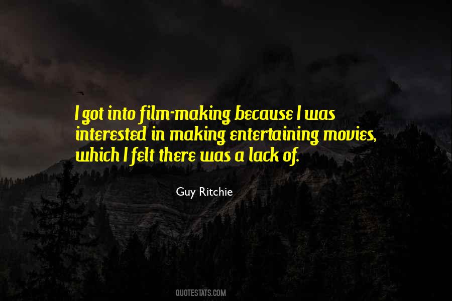 Guy Ritchie Quotes #633932
