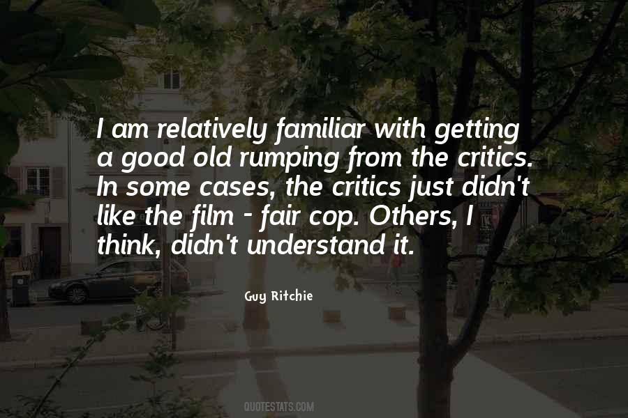 Guy Ritchie Quotes #650107