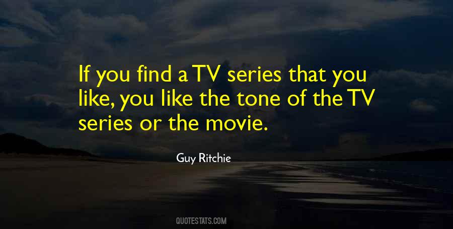 Guy Ritchie Quotes #753170