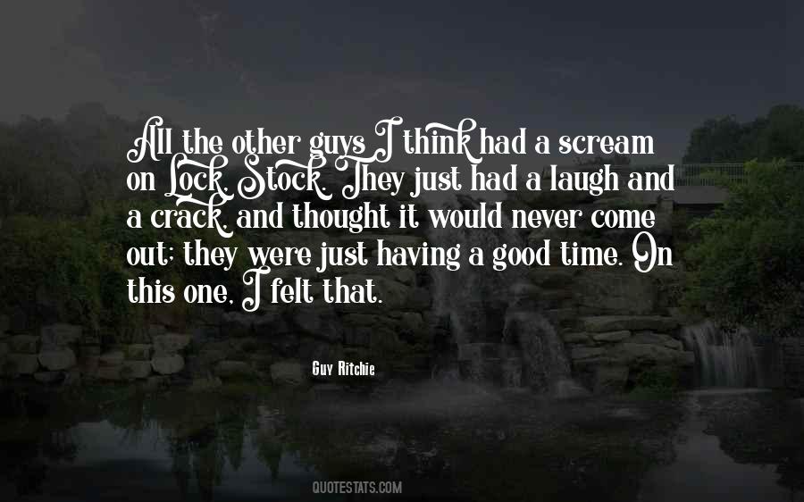 Guy Ritchie Quotes #841433