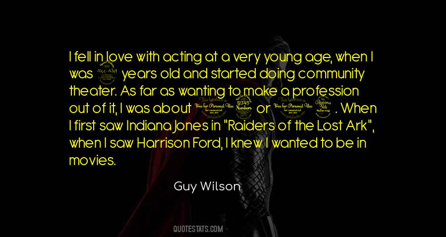 Guy Wilson Quotes #1817650