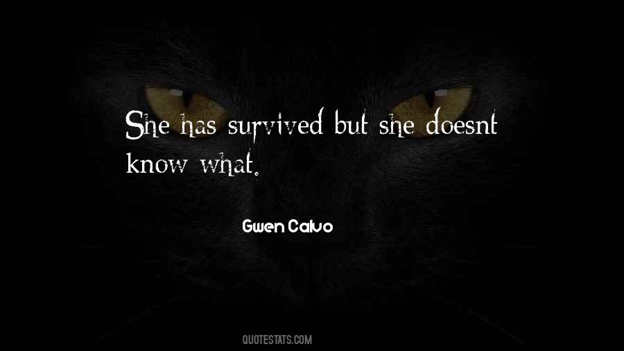 Gwen Calvo Quotes #1166388