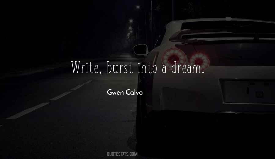 Gwen Calvo Quotes #1790694