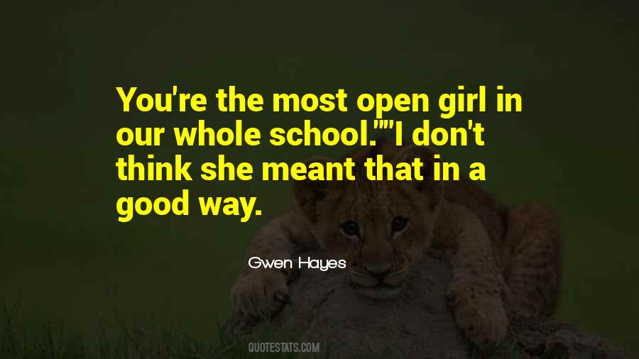 Gwen Hayes Quotes #1496060