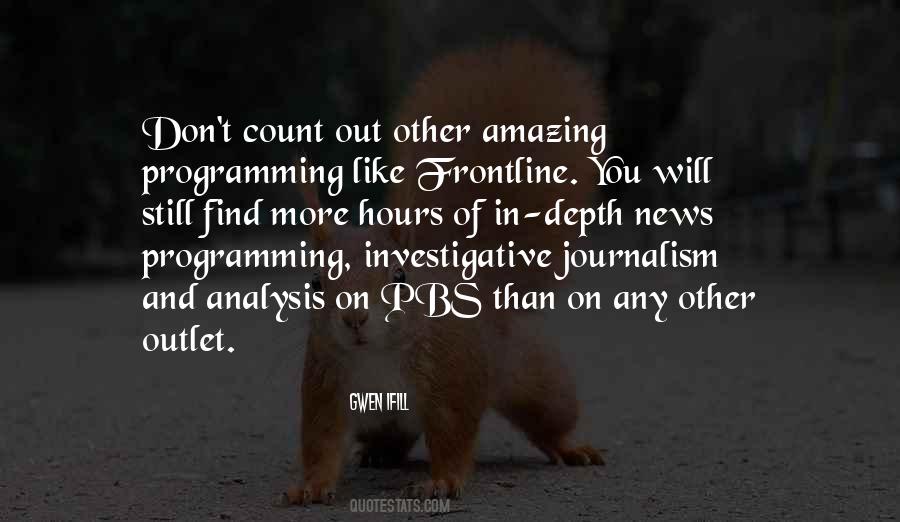 Gwen Ifill Quotes #1334809