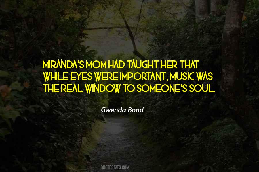 Gwenda Bond Quotes #506991