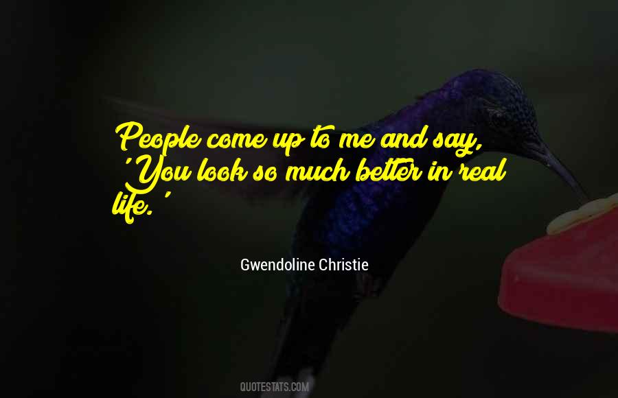 Gwendoline Christie Quotes #1083507