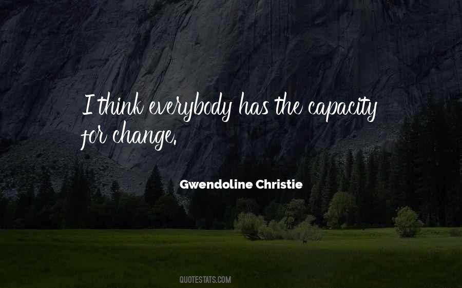 Gwendoline Christie Quotes #1350070