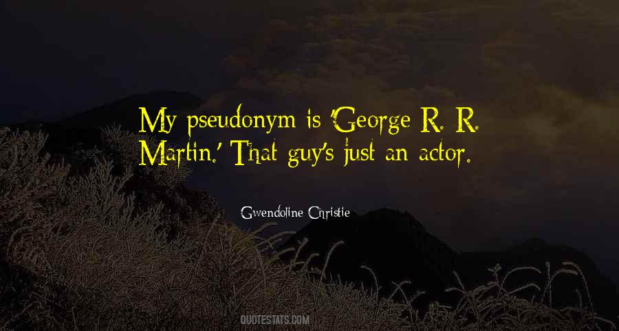 Gwendoline Christie Quotes #512779