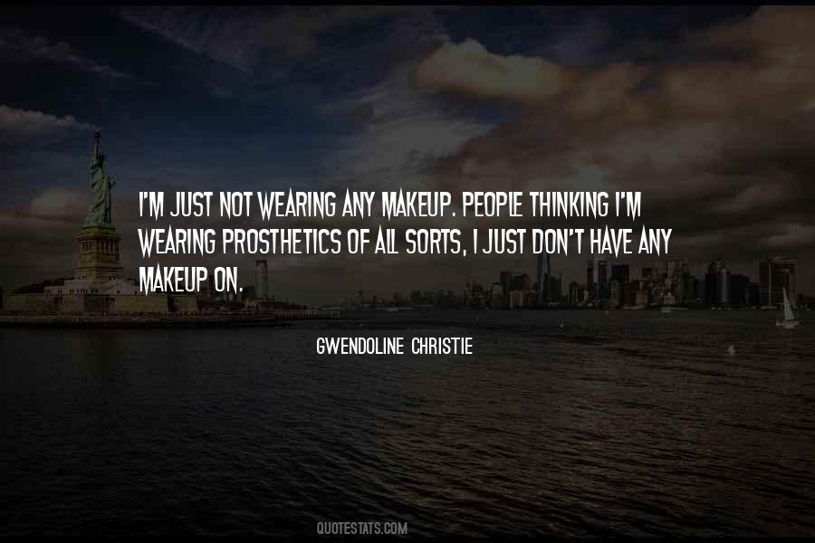 Gwendoline Christie Quotes #859812