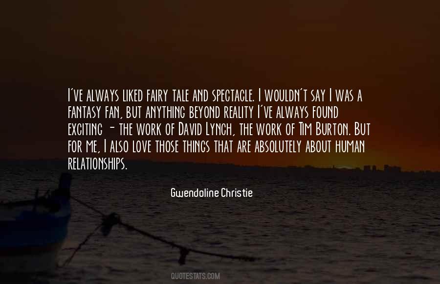 Gwendoline Christie Quotes #861990