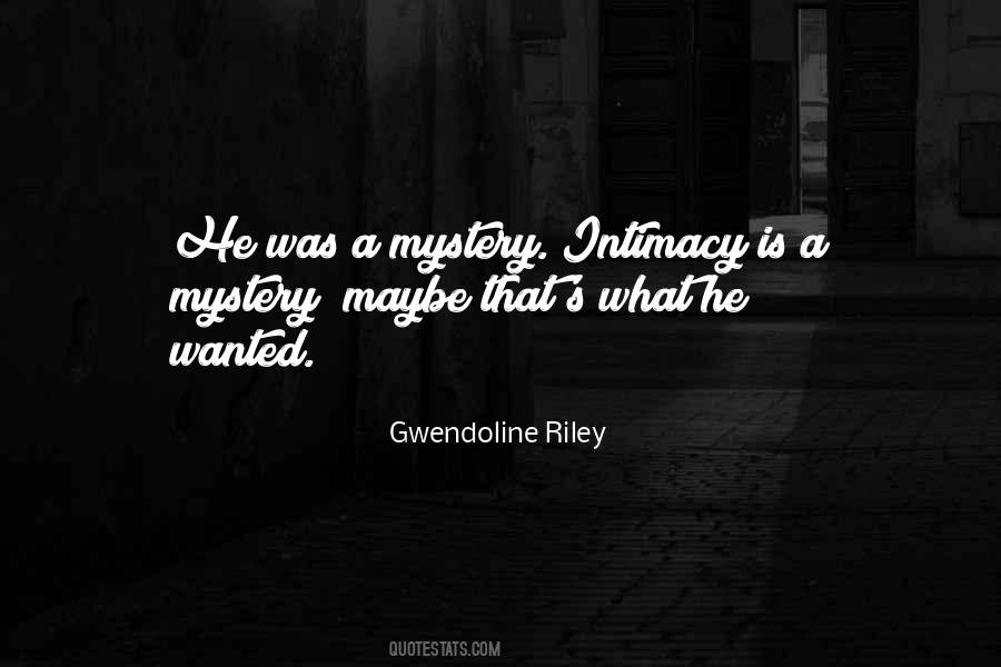 Gwendoline Riley Quotes #1271733