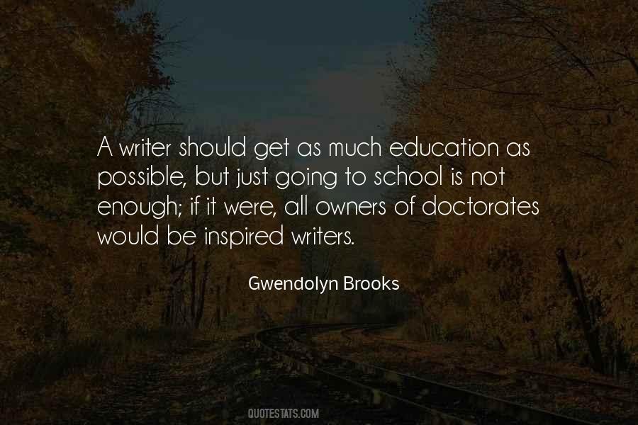 Gwendolyn Brooks Quotes #697031