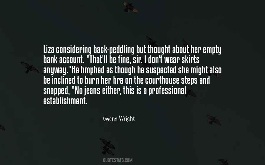 Gwenn Wright Quotes #822169