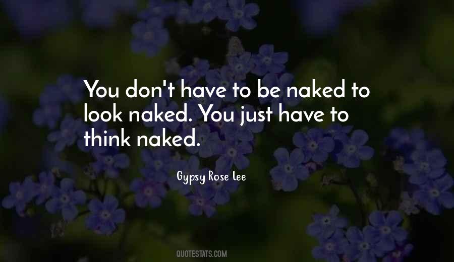 Gypsy Rose Lee Quotes #1658626