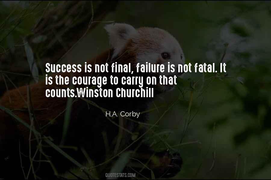 H.A. Corby Quotes #271294