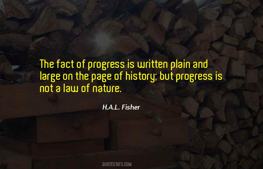 H.A.L. Fisher Quotes #1092682