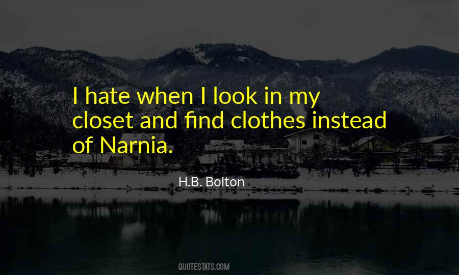 H.B. Bolton Quotes #251461