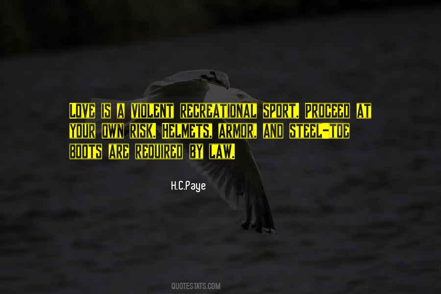 H.C.Paye Quotes #1516383