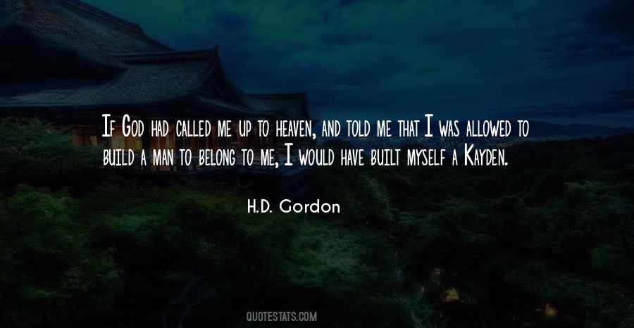 H.D. Gordon Quotes #1306787