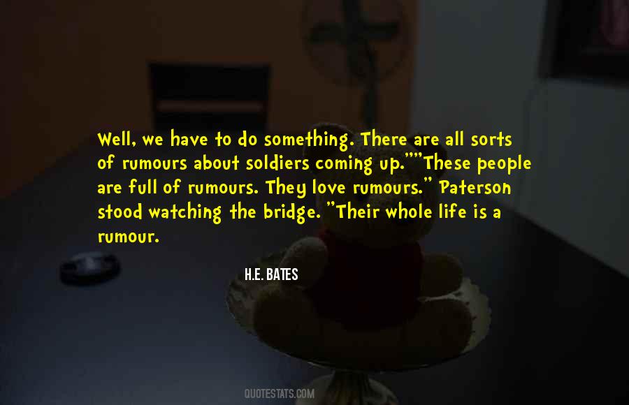 H.E. Bates Quotes #628950