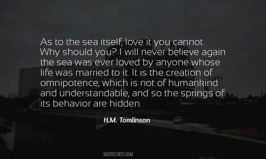 H.M. Tomlinson Quotes #255206