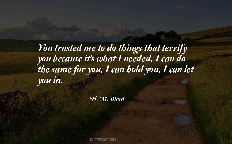 H.M. Ward Quotes #1055791