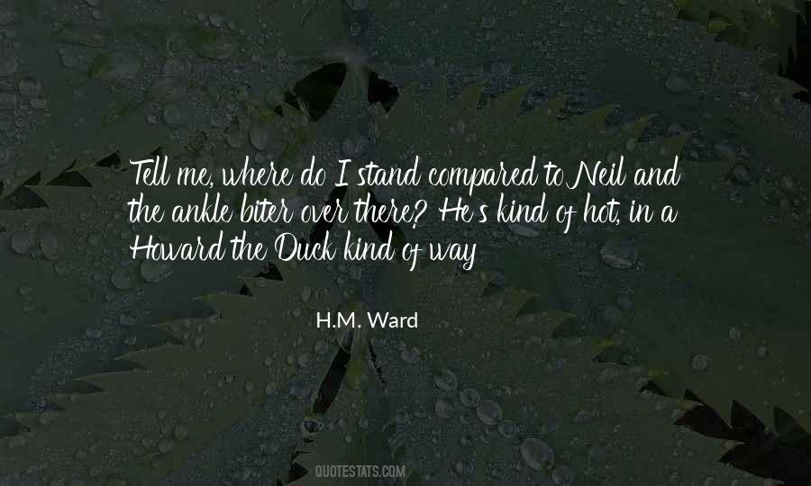 H.M. Ward Quotes #1217429