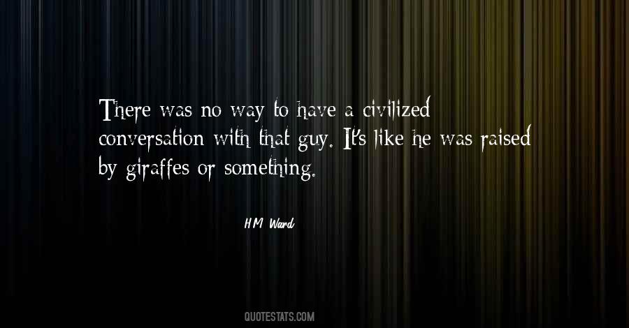 H.M. Ward Quotes #146161
