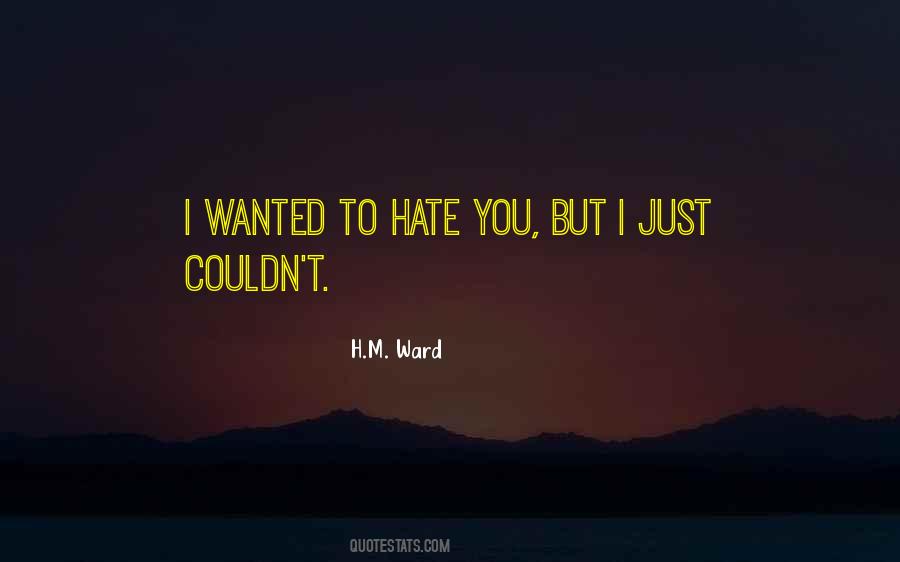 H.M. Ward Quotes #1644824