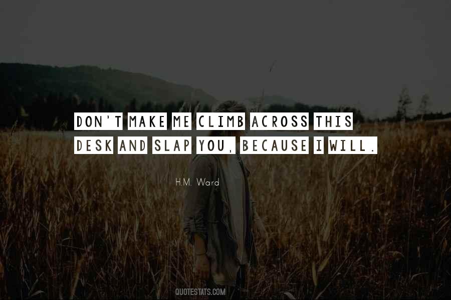 H.M. Ward Quotes #951157