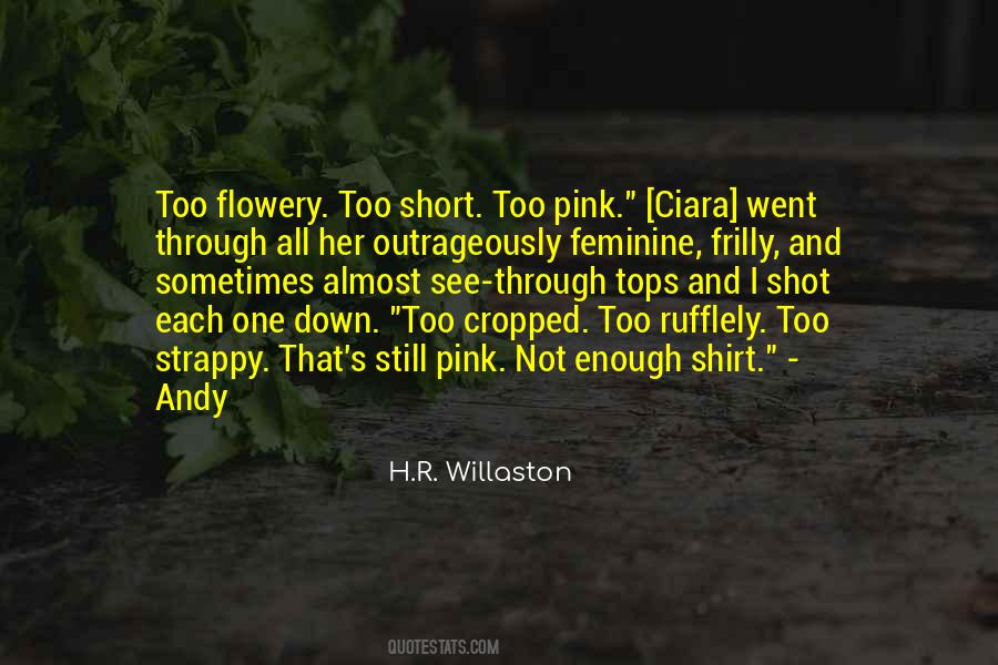 H.R. Willaston Quotes #1575049