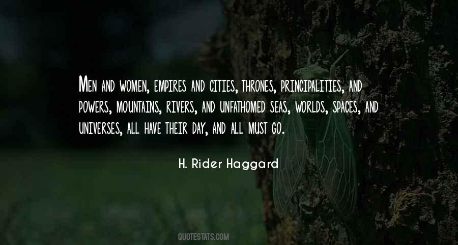H. Rider Haggard Quotes #307104