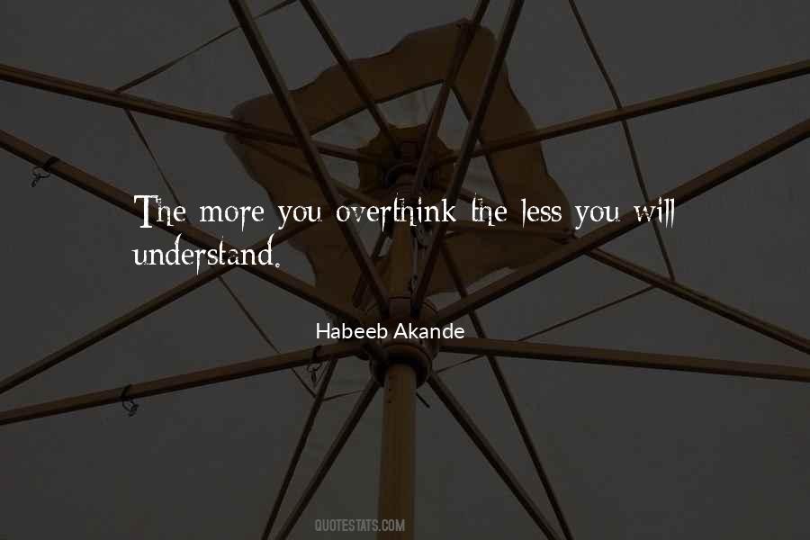 Habeeb Akande Quotes #39918