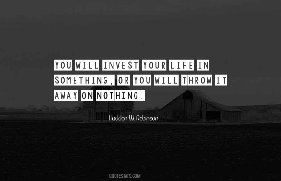 Haddon W. Robinson Quotes #514588