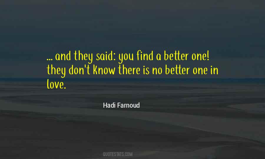 Hadi Farnoud Quotes #1164483