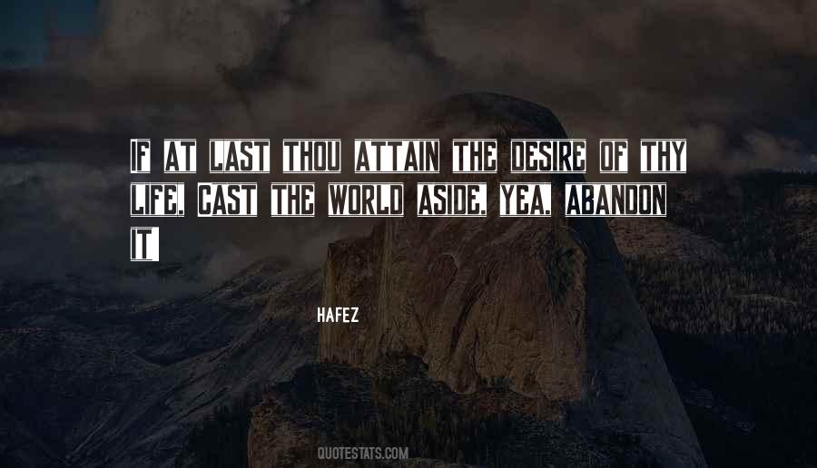 Hafez Quotes #310362