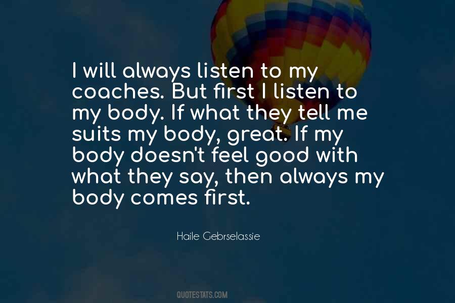 Haile Gebrselassie Quotes #721931