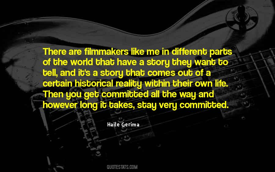 Haile Gerima Quotes #879753