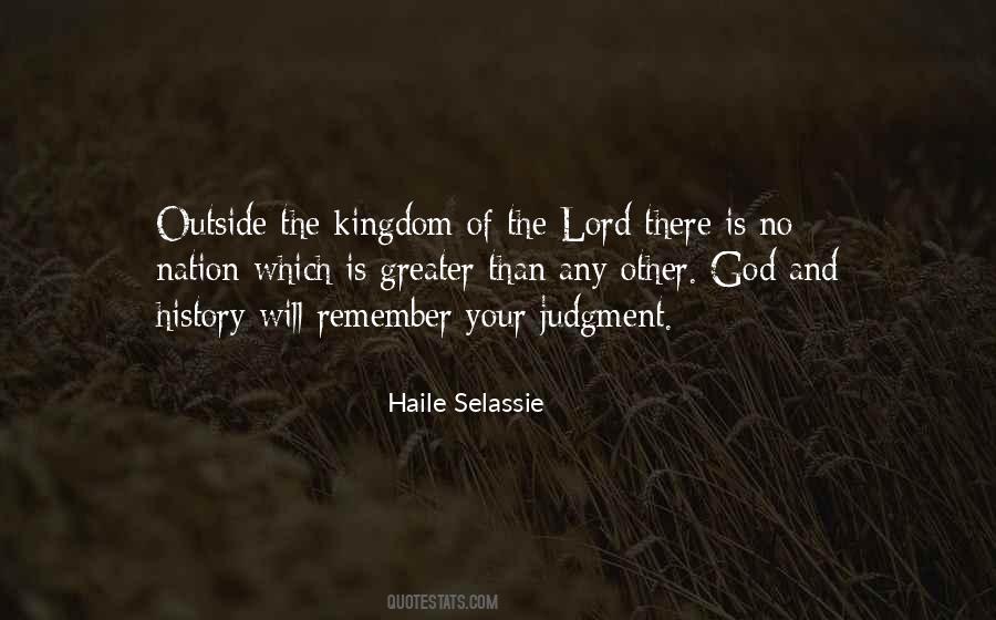 Haile Selassie Quotes #1292581